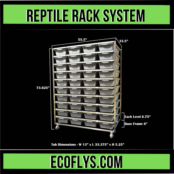Reptile Rack Systems