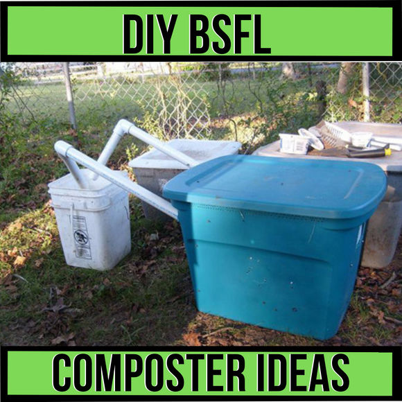 Backyard DIY Black Soldier Fly Composter